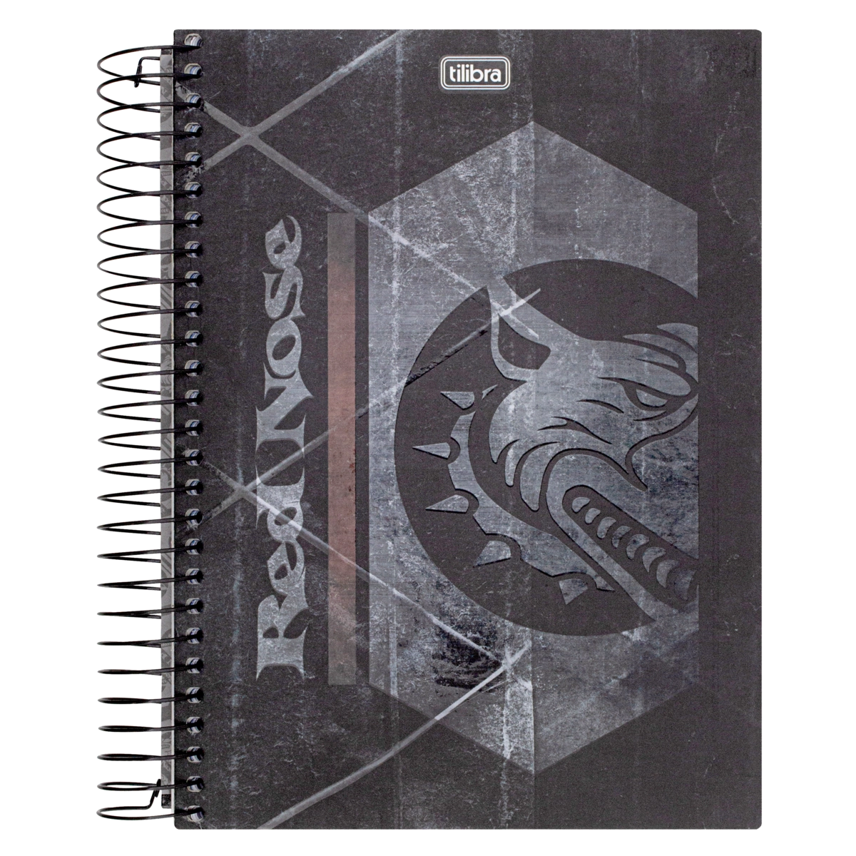 Caderno Capa Dura Espiral Red Nose Tilibra 200mm X 275mm 320 Folhas