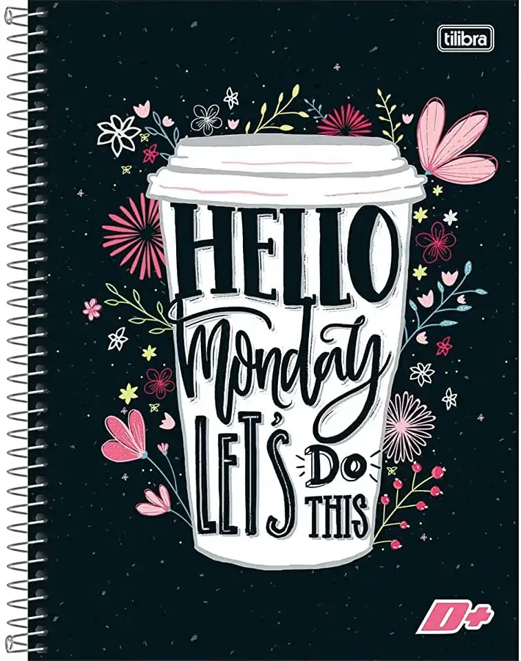 Caderno Tilibra Mais Feminino 12m