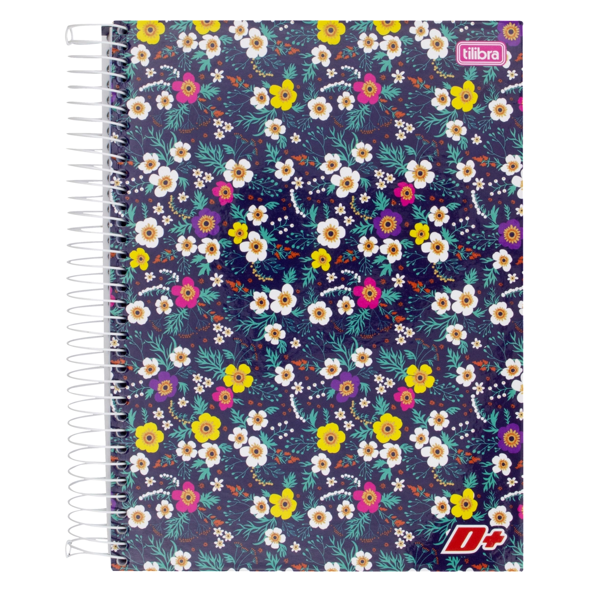 Caderno Capa Dura Espiral Feminino Tilibra D 200mm X 275mm 200 Folhas