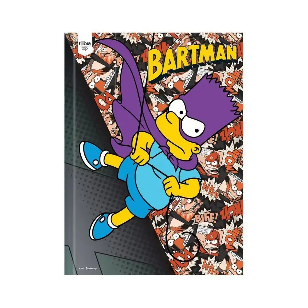 Caderno Brochura Top 96f Simpsons