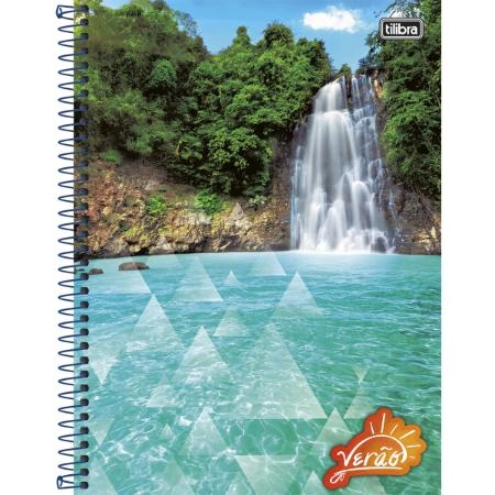 Caderno Espiral Verao 200 Folhas 809g Tilibra
