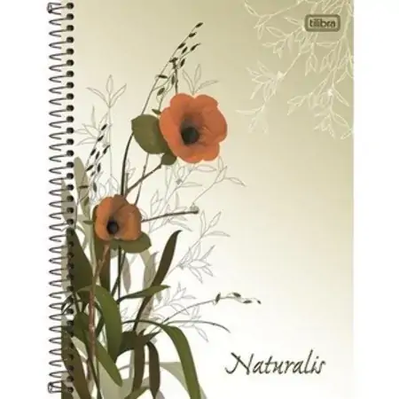 Caderno Espiral Universitário Naturalis 200 Folhas 920g Tilibra