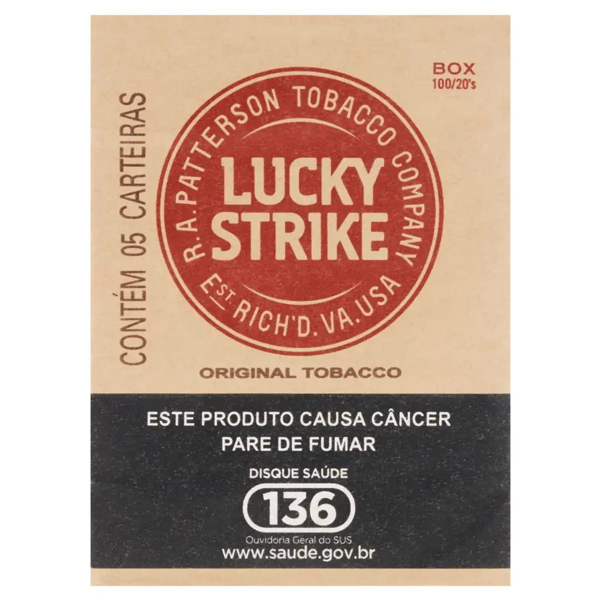 Clucky Strike Patterson Red Ks Hl 100s