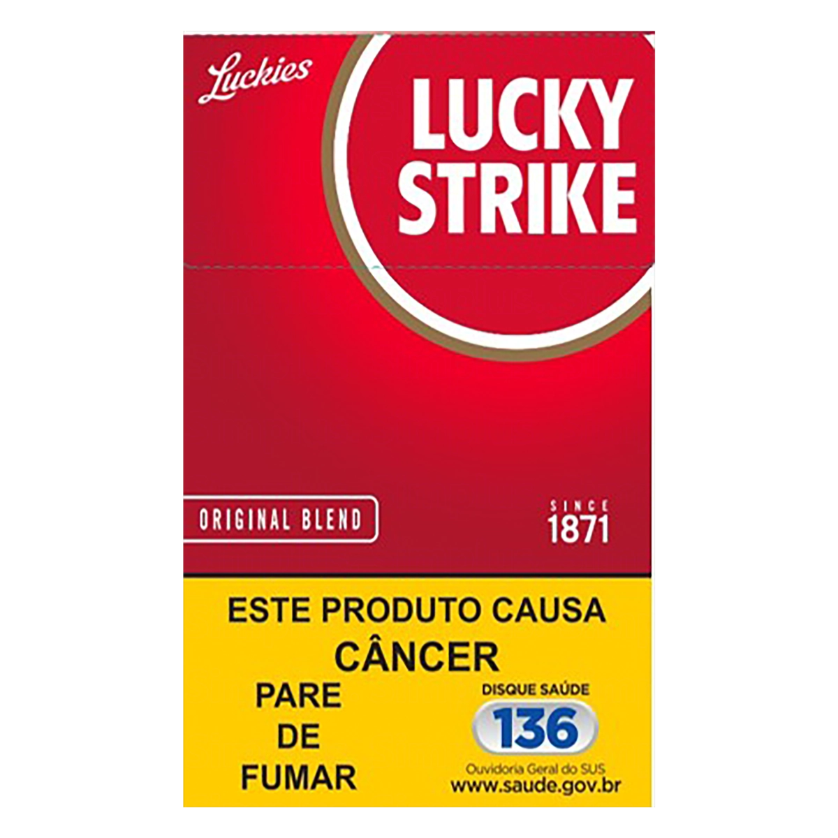 Cig. Lucky Strike Red 20/200 Kre Sq Bra Eg