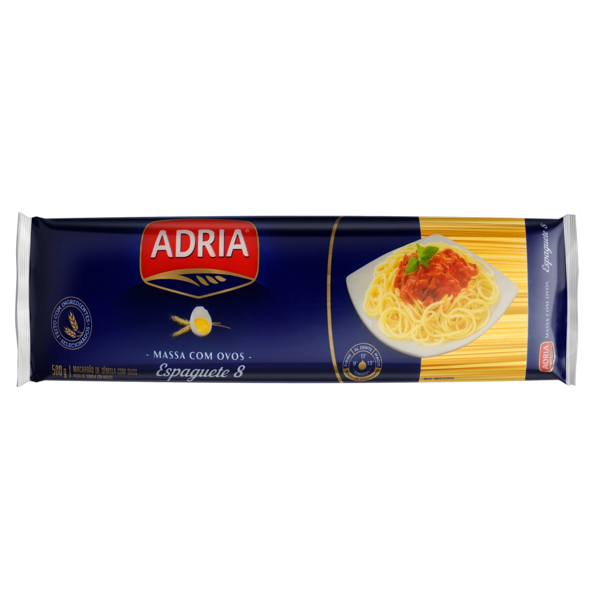 Mac Adria C/ovos Espaguete 8 500g