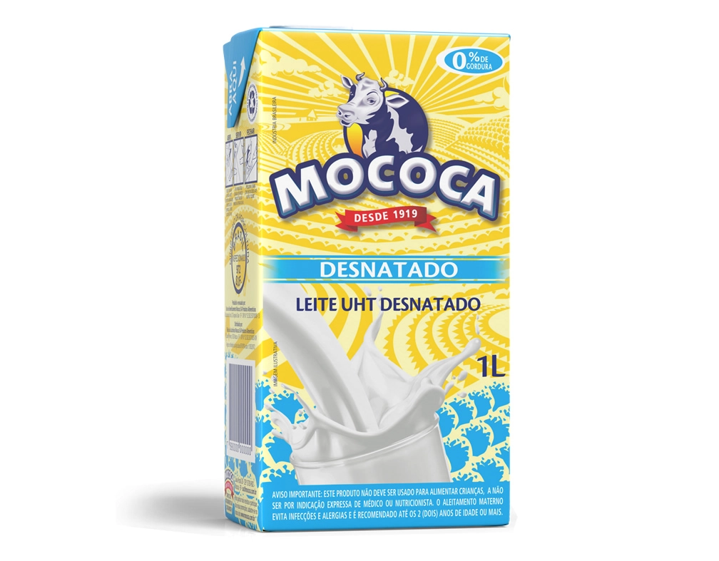 Leite Uht Desnatado Mococa Caixa 1l