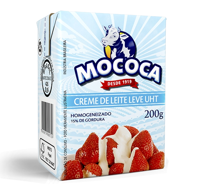Creme De Leite Leve 200g Mococa