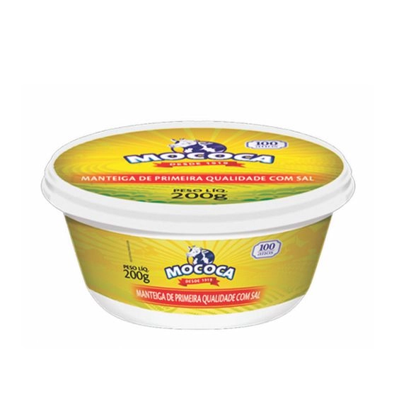 Manteiga Mococa 200g C/sal Pote