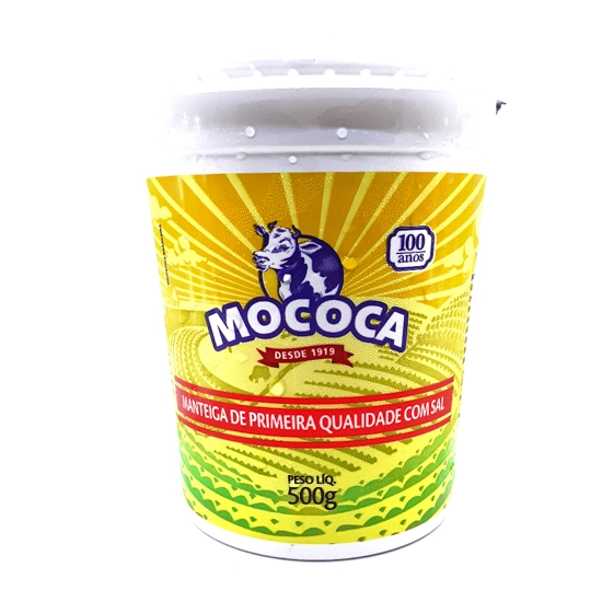 Manteiga Mococa 500g C/sal Pote