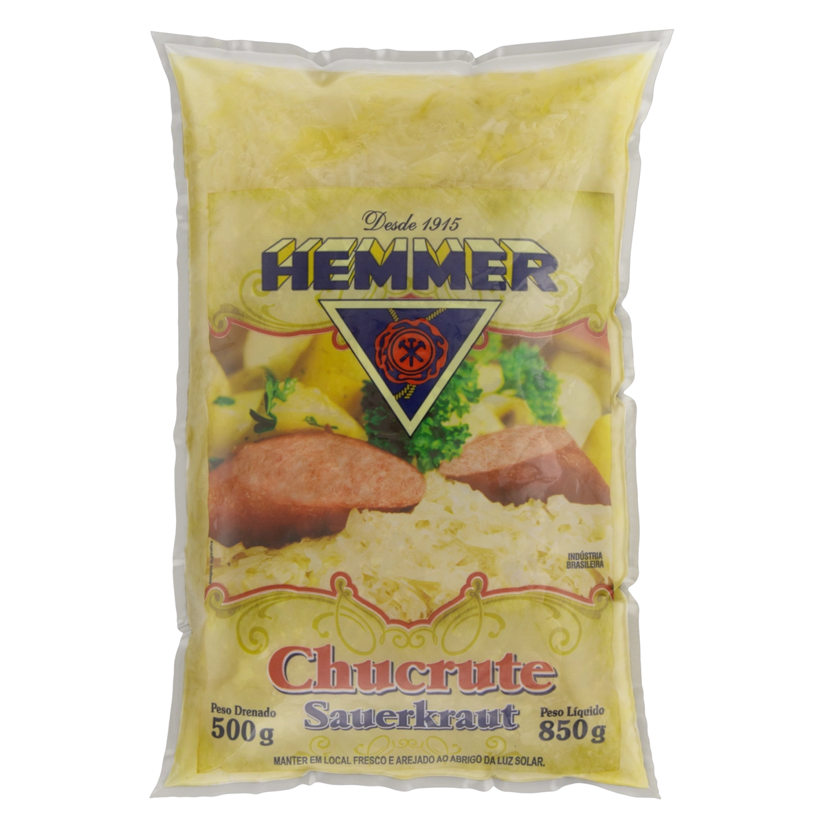 Chucrute Em Conserva Hemmer Pacote 500g