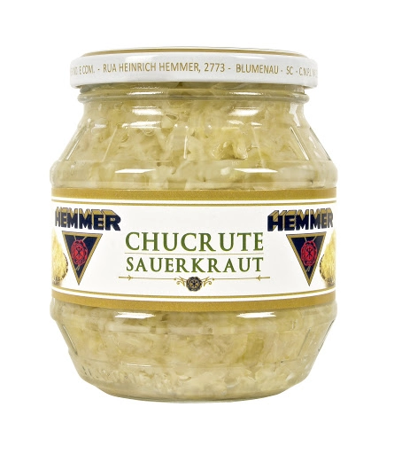 Chucrute Em Conserva Hemmer Vidro 250g
