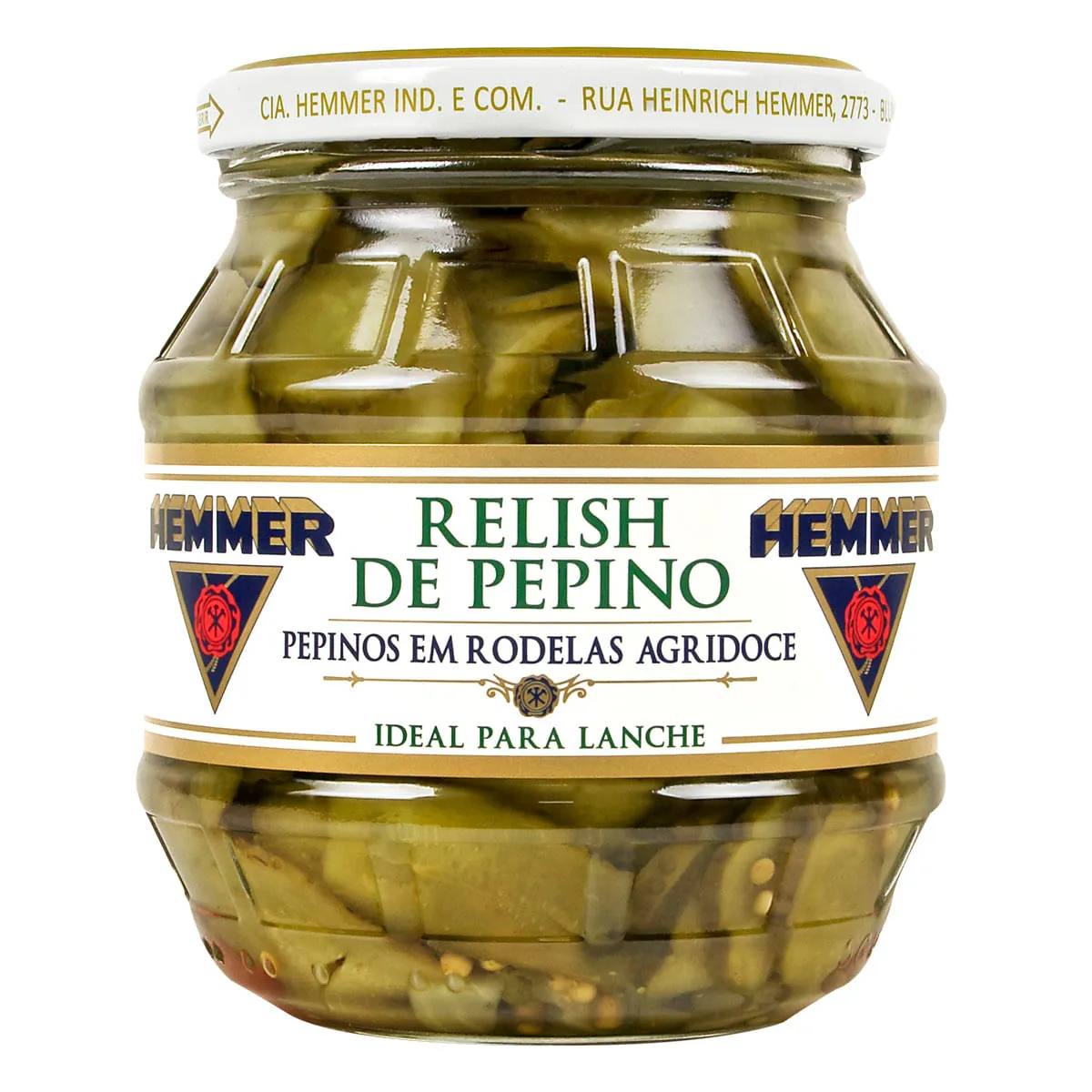 Pepino Fatiado em Conserva Hemmer 200g