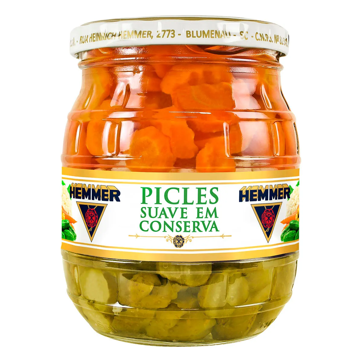 Picles Hemmer Suave Conserva