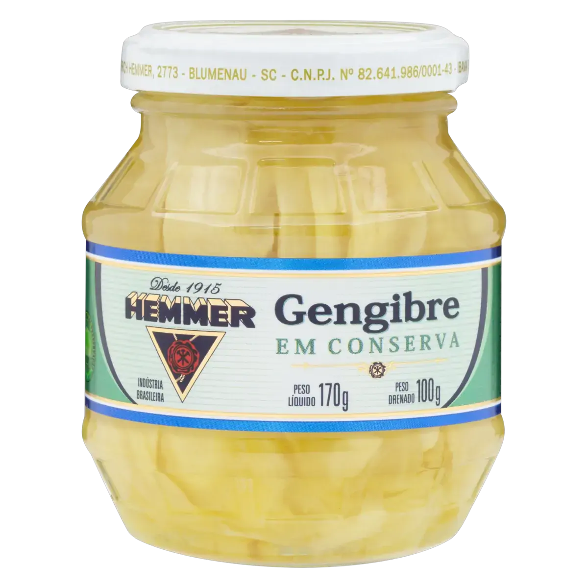 Gengibre Em Conserva Hemmer Vidro 100g