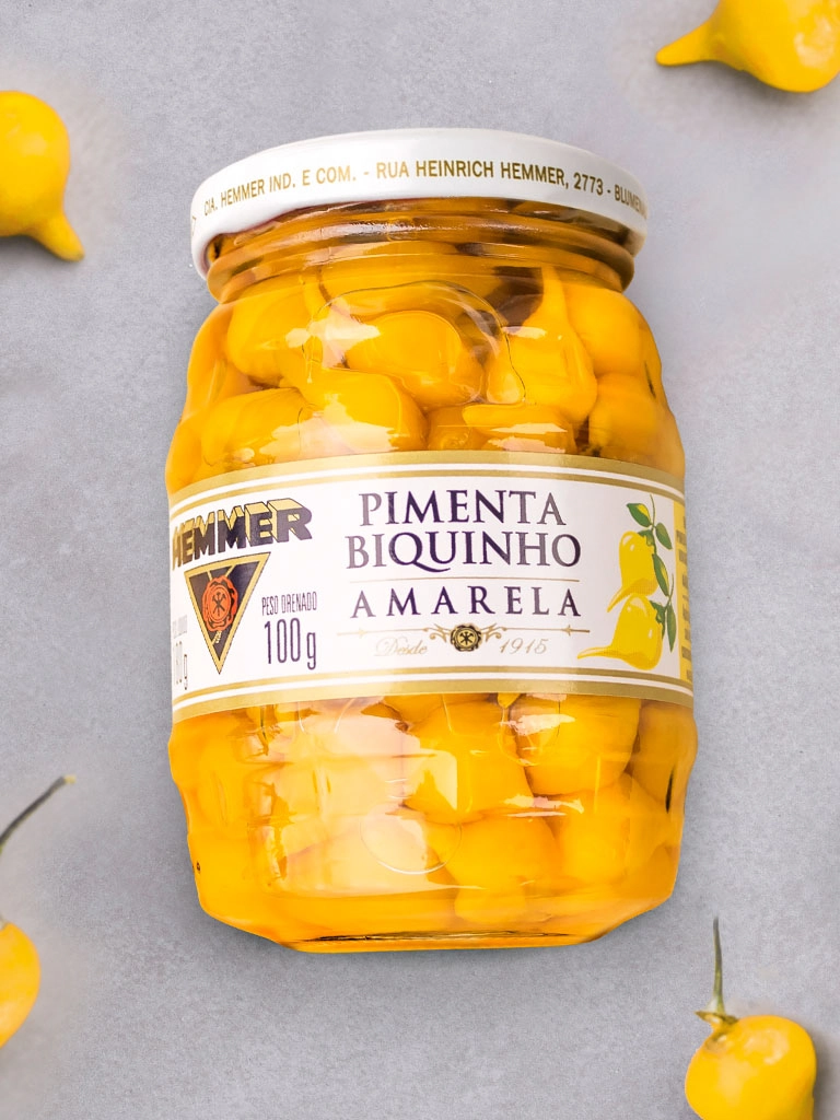 Molho Pimenta Hemmer 180g Amarela