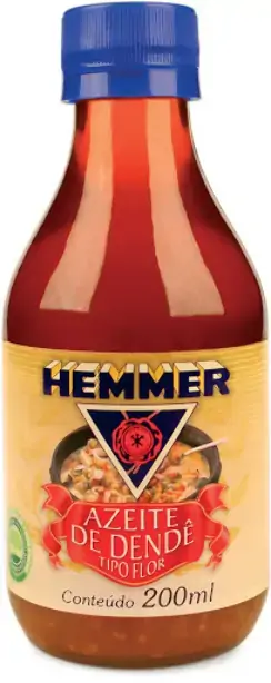 Azeite De Dendê Flor Hemmer Vidro 200ml