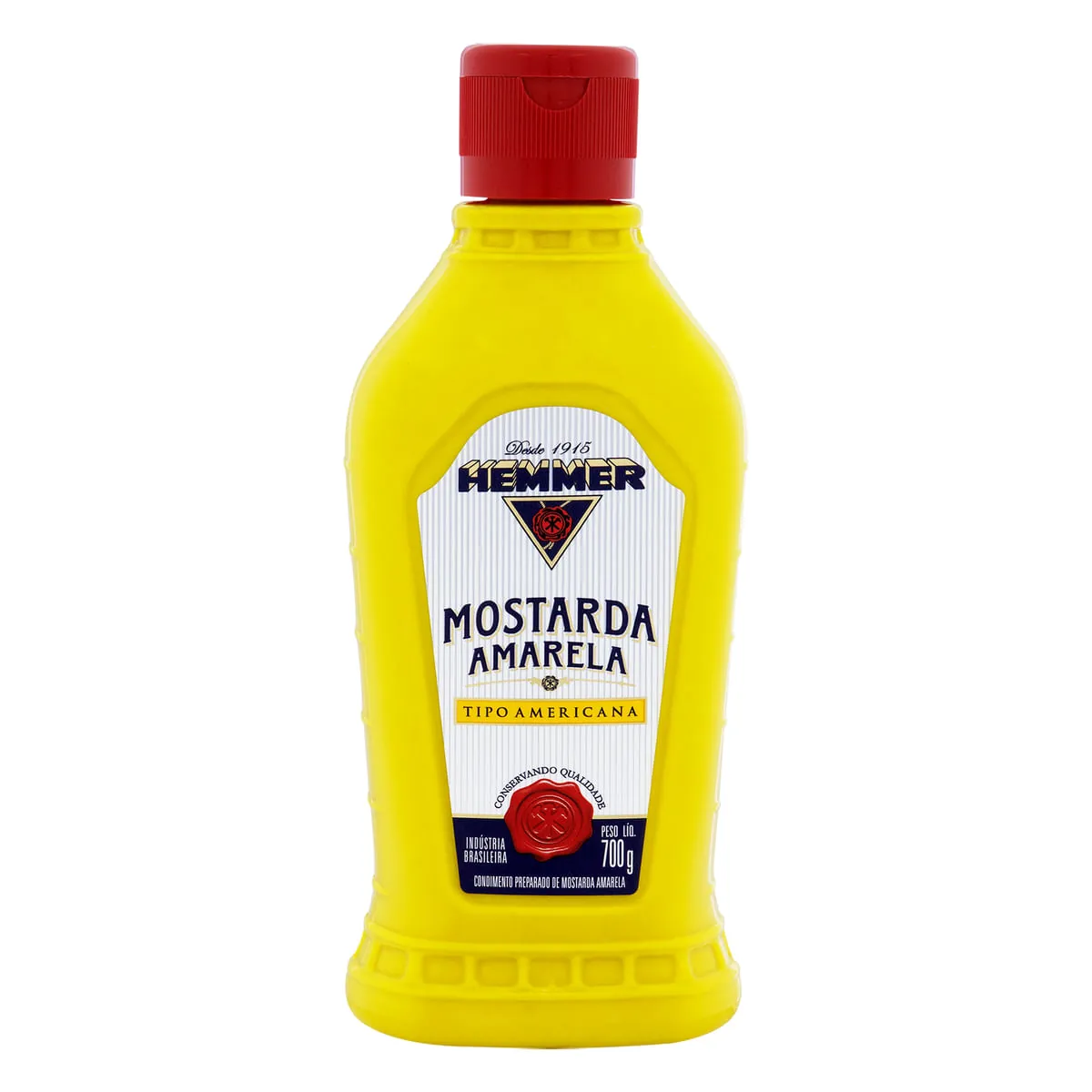 Mostarda Amarela Americana Hemmer 700g