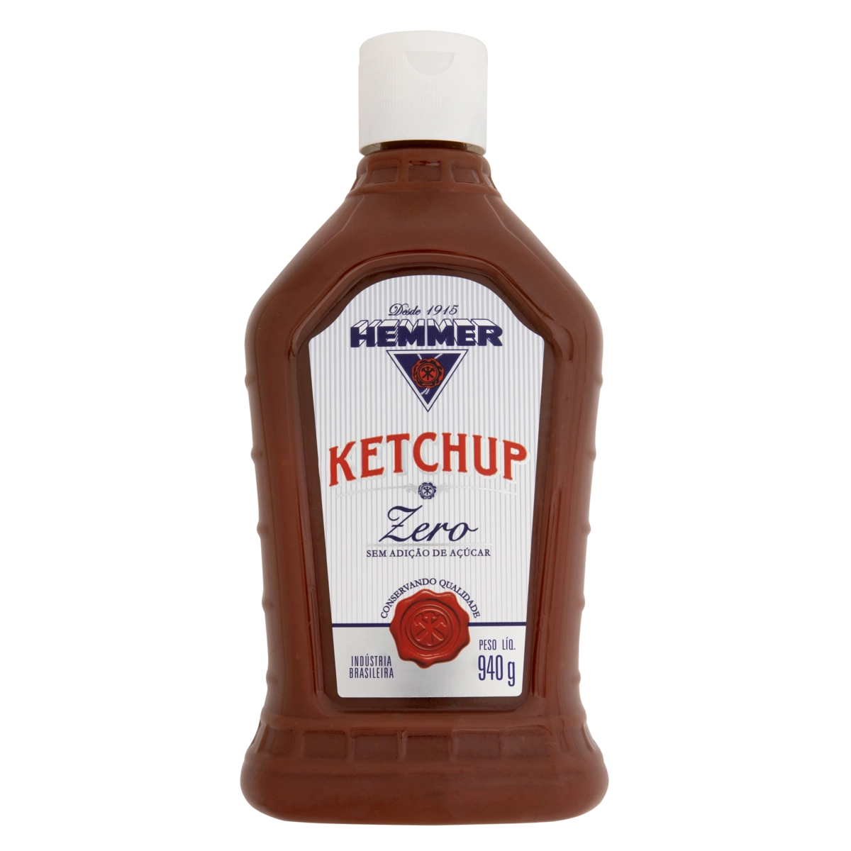 Ketchup Tradicional Hemmer Zero Squeeze 940g