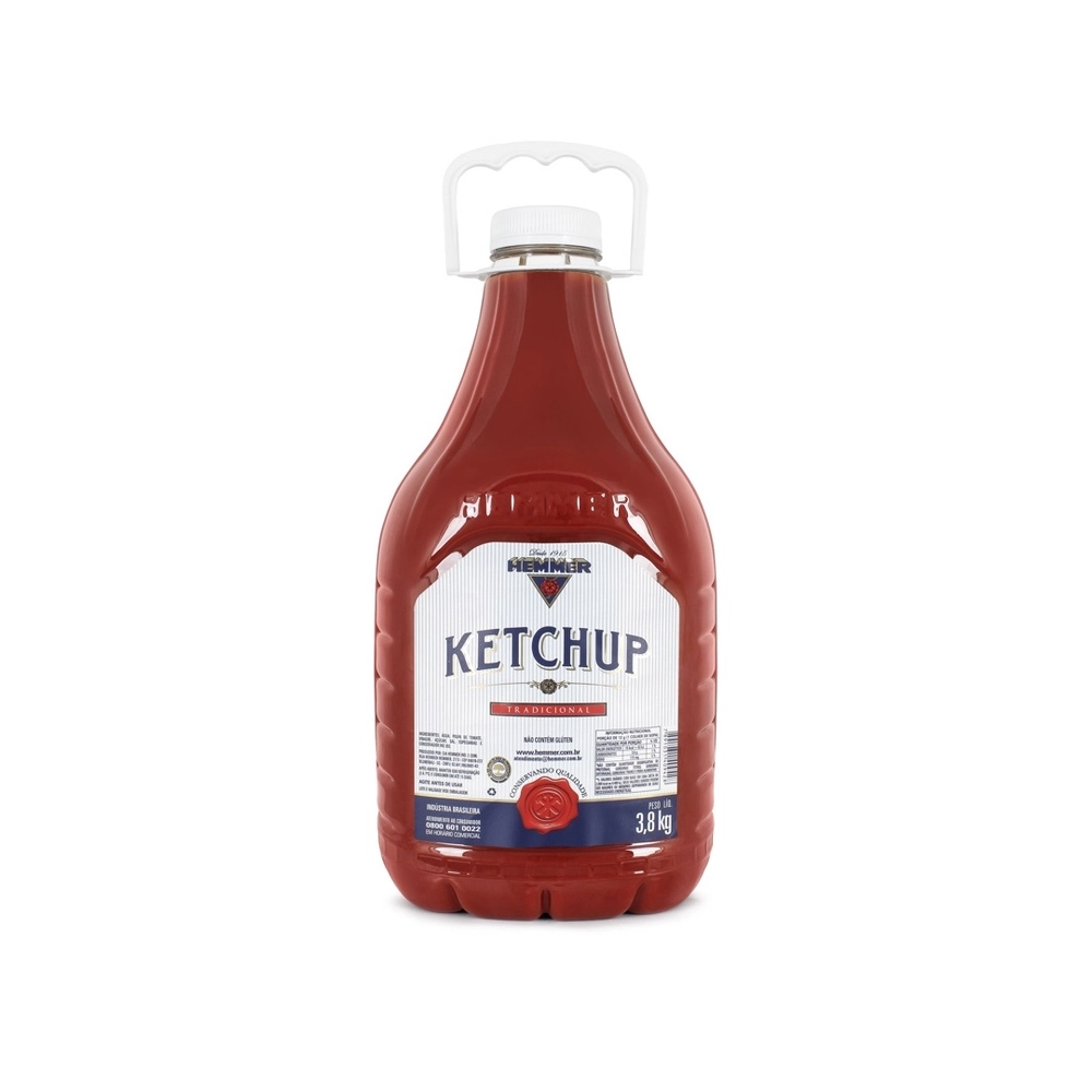 Ketchup Tradicional Hemmer Galão 3,8kg