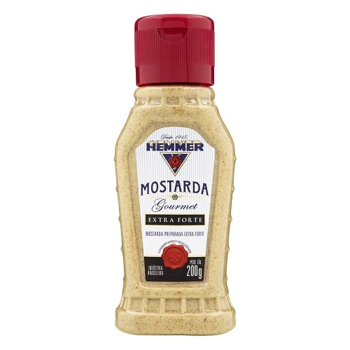 Mostarda Extraforte Hemmer Gourmet Squeeze 200g