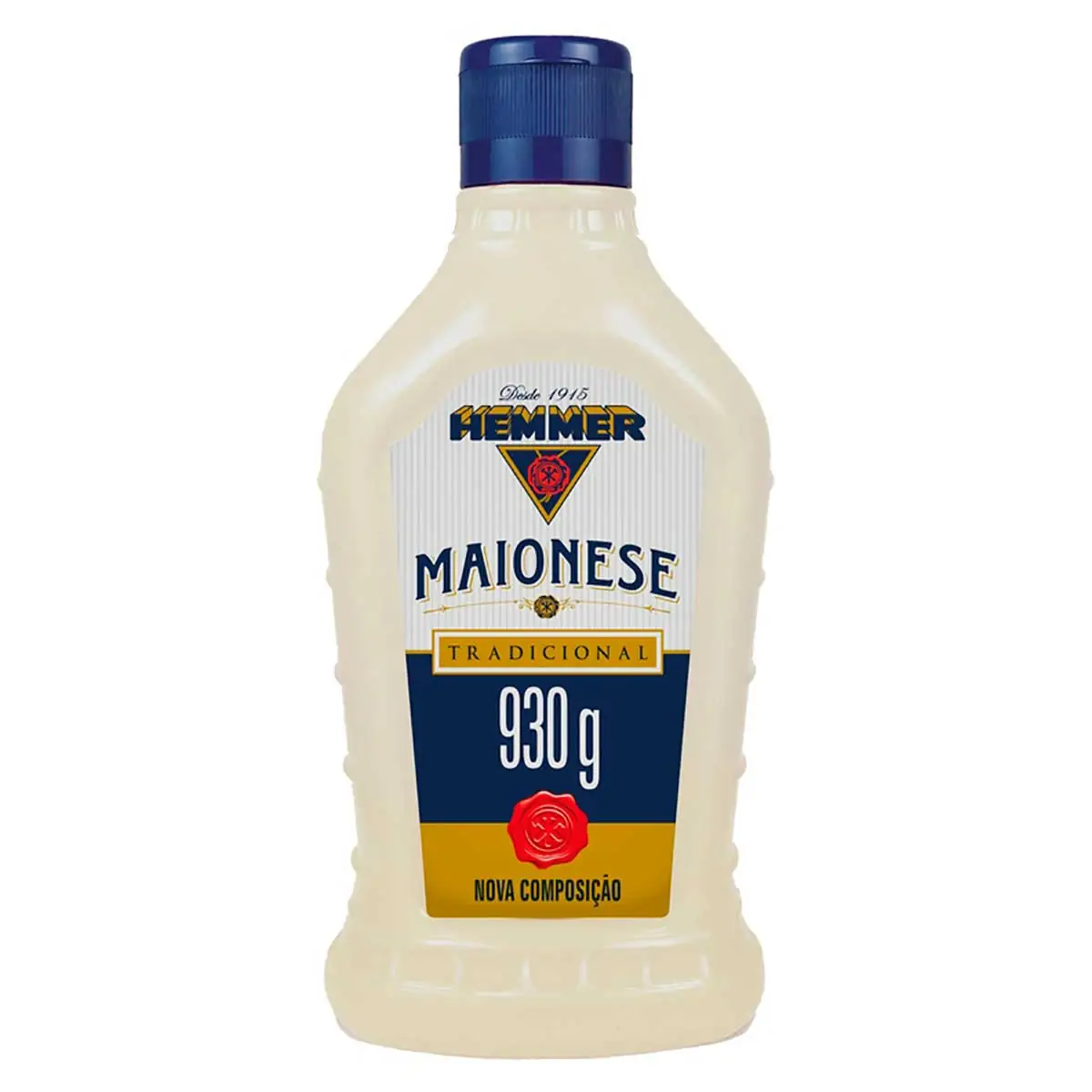 Maionese Tradicional Hemmer Squeeze 930g