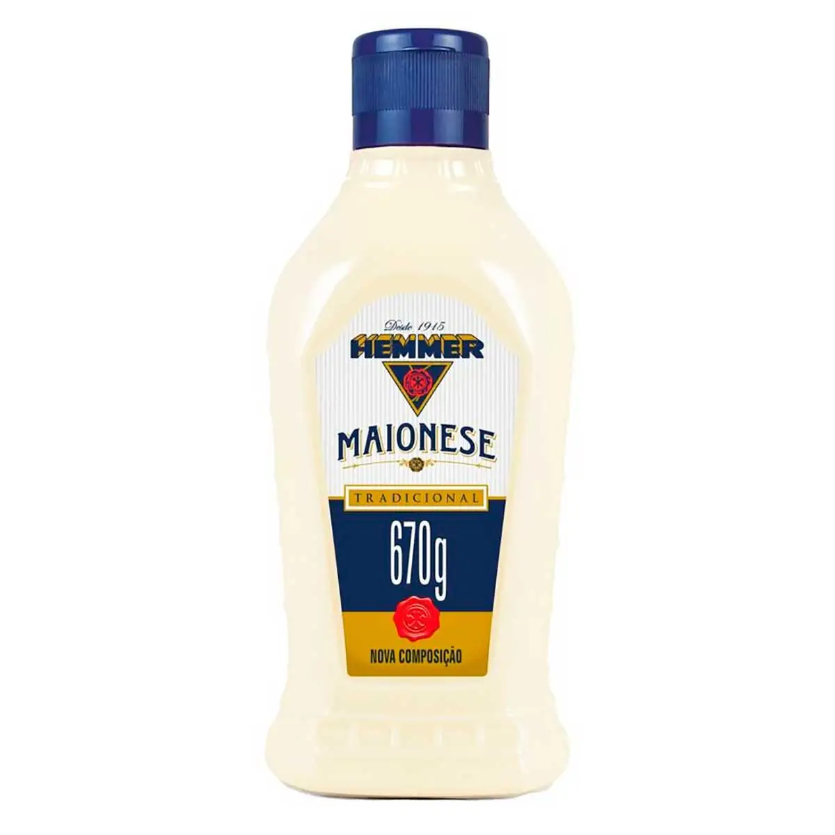Maionese Zero Lactose Hemmer 670 g