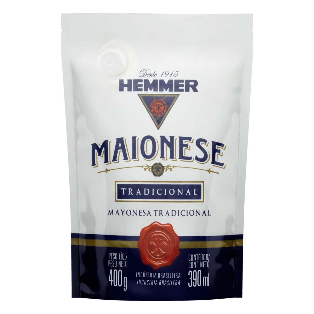 Maionese Tradicional Hemmer Sachê 400g