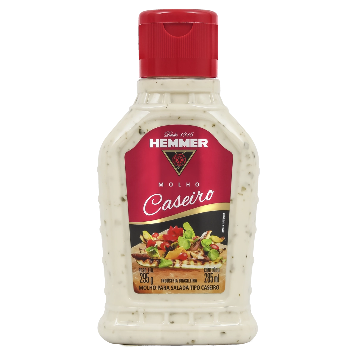 Molho para Salada Caseiro Hemmer Squeeze 295g