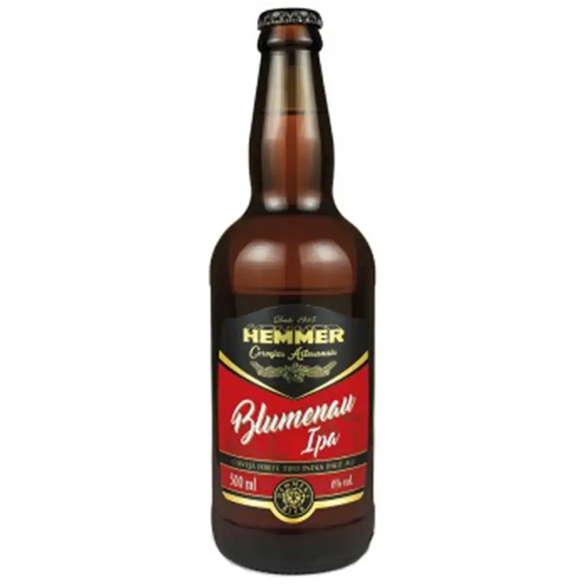 Cerveja Ipa Blumenau Hemmer Garrafa 500ml