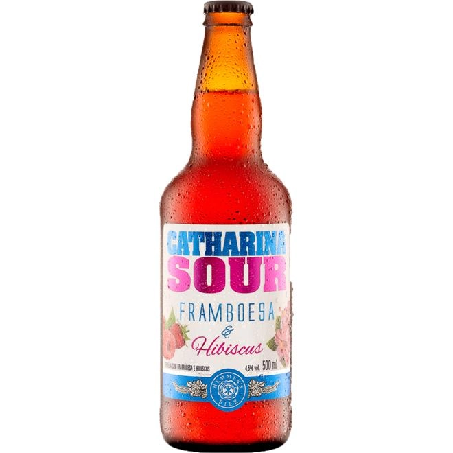 Cerveja Catharina Sour 500ml Framboesa Hibiscus