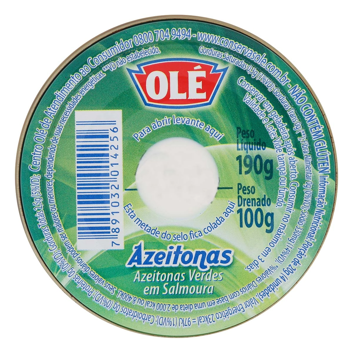 Azeitonas Verdes Rs.
