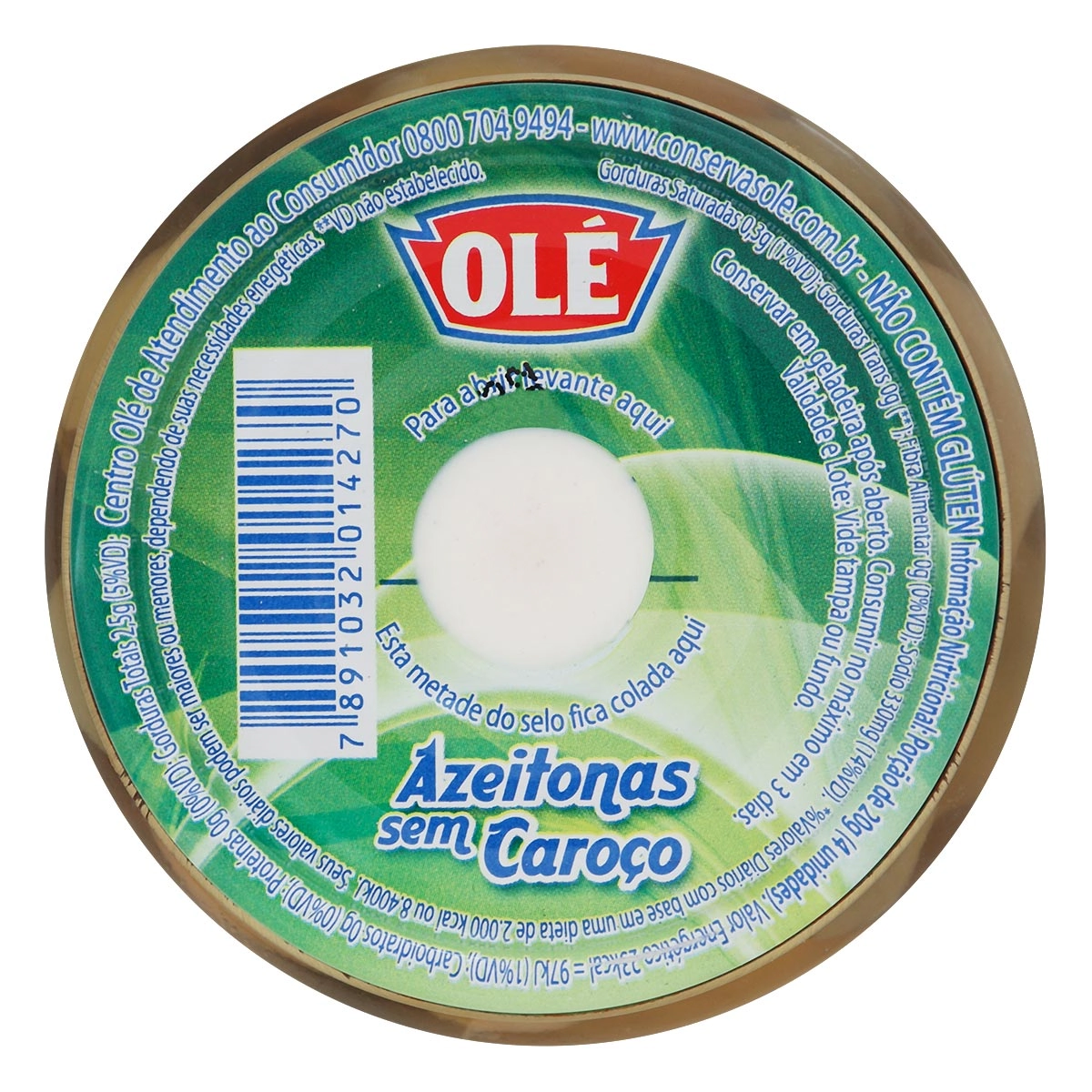 Azeitonas S/caroco Rs