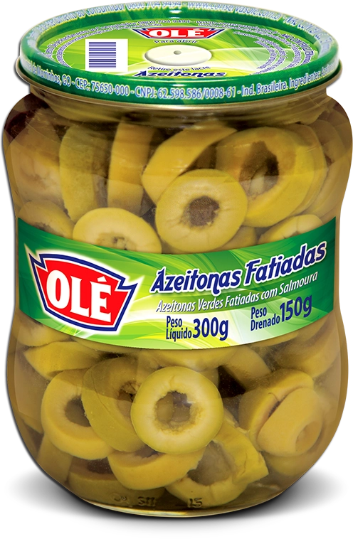 Azeitonas Fatiadas Rs