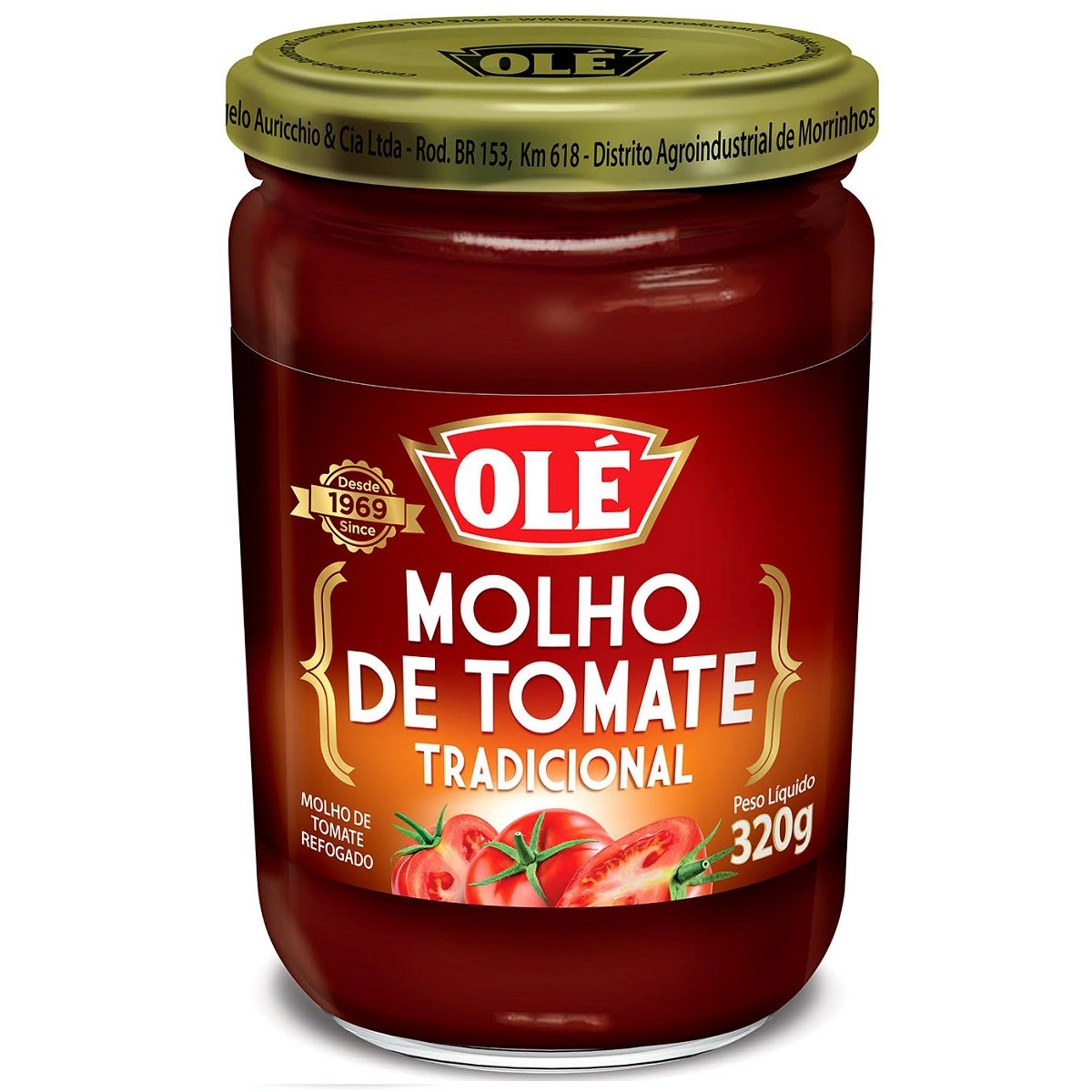 Molho Tom Ole Tradicional Vd 320g