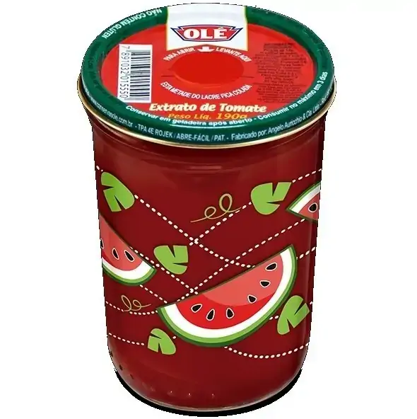 Extrato De Tomate Decorado 190