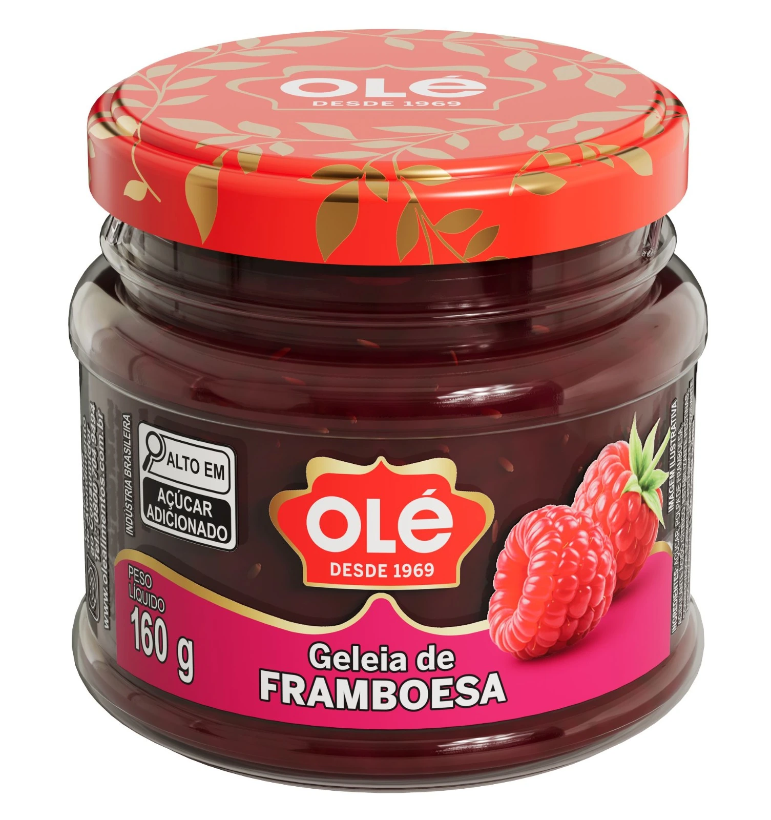 Geleia Ole Framboesa 160g