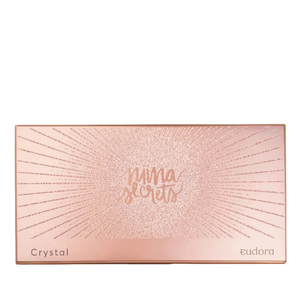Paleta De Sombras Nina Secrets Crystal 16,5g
