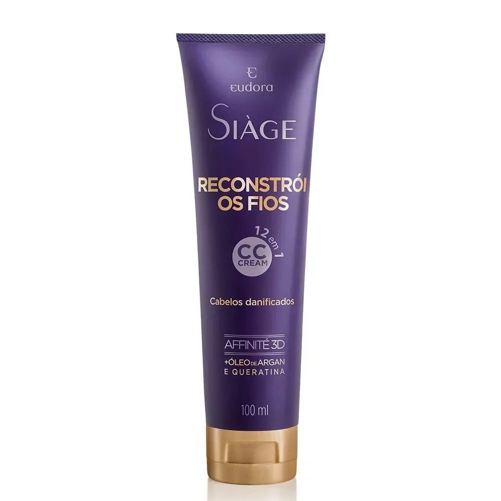Cc Cream Eudora Siage Reconstroi Os Fios