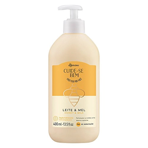 Loção Hidratante Desodorante Corporal Cuide-se Bem Leite e Mel, 400ml