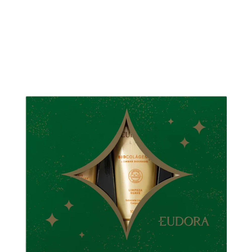 Kit Eudora La Piel Ambar Dourado Miniaturas 1un