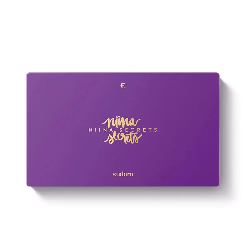 Eudora Niina Secrets Palette Purple Sombras Maquiagem