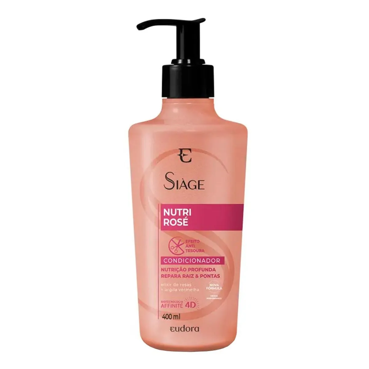 Condicionador Eudora Siàge Nutri Rosé Frasco 400ml