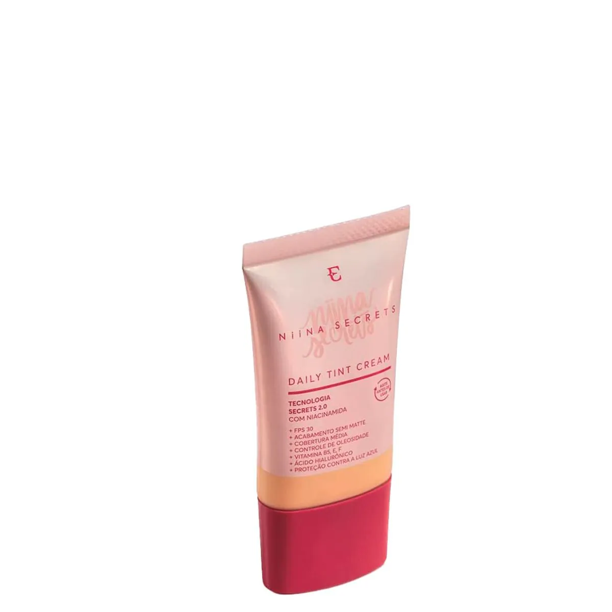 Base Líquida Semi Matte Fps 30 Cor 5 Eudora Niina Secrets 25ml