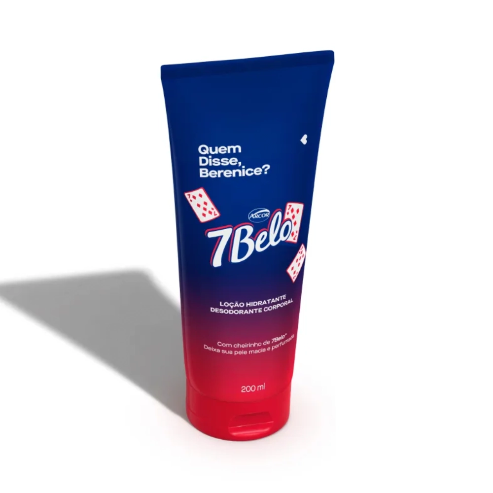 Qdb Locao Desodorante Hidratante Corporal 7 Belo 200ml