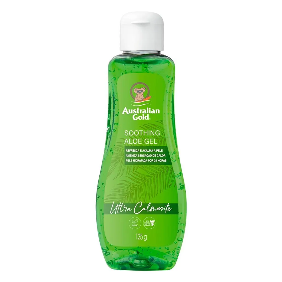 Pós Sol Gel Ultra Calmante Australian Gold Soothing Aloe Frasco 125g