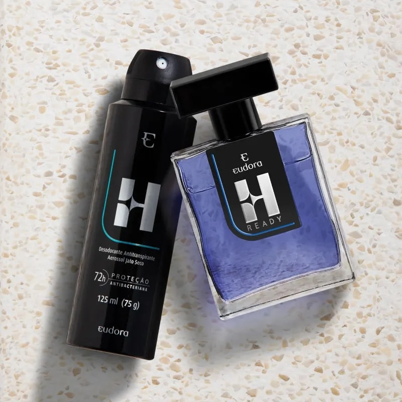 Kit Eudora Perfume Masculino H 100ml Desodorante H 75g