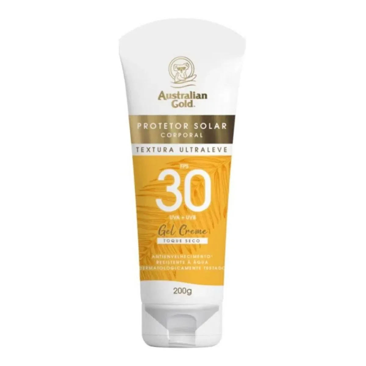 Protetor Solar Toque Seco Fps 30 Australian Gold Bisnaga 200g