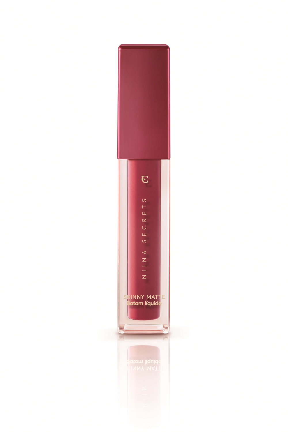 Batom Liquido Niina Secrets Skinny Matte Marsala Magnolia 4ml