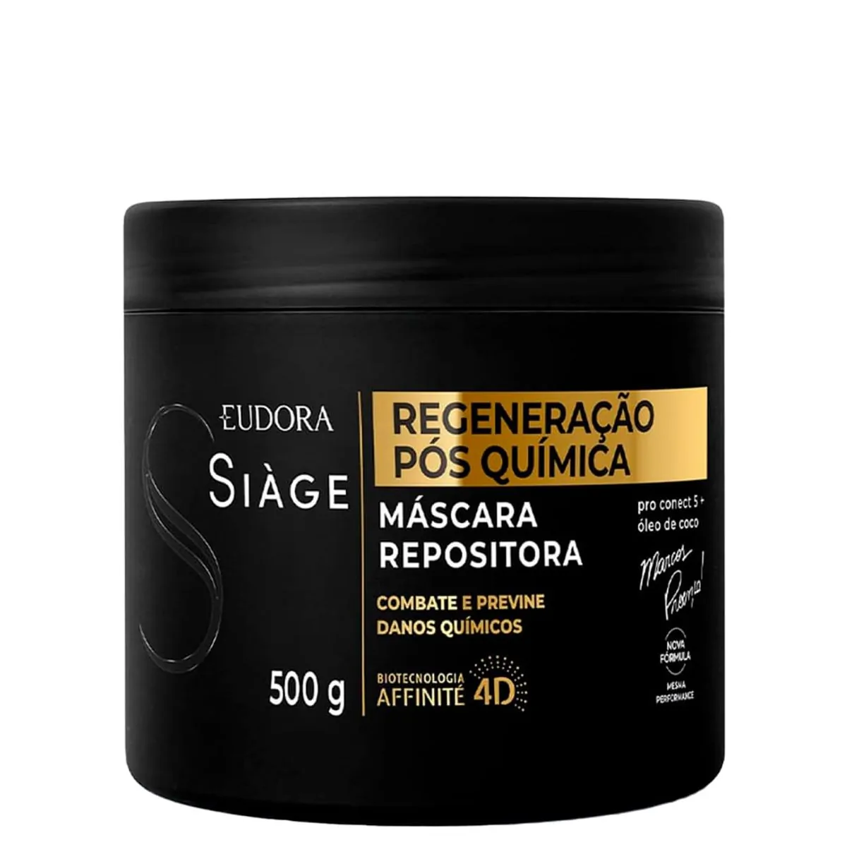 Creme/mascara Tratamento Siage Regeneracao Pos Quimica 500g