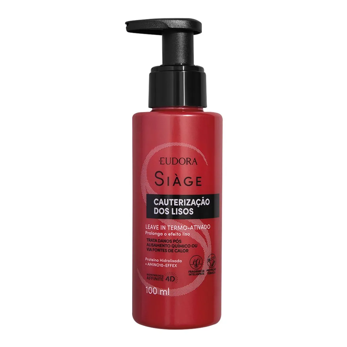 Leave In Termoativado Eudora Siàge Cauterização Dos Lisos Frasco 100ml